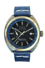 OUT OF ORDER Torpedine Blue Leather Strap
